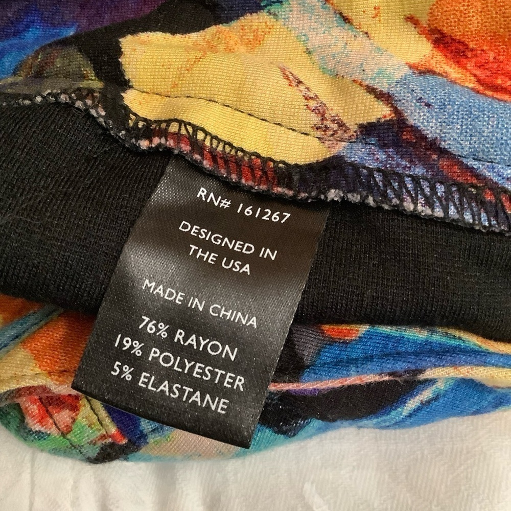 St33le Stretch Knit Jeans Rainbow Shorts Limited Edition 6” Inseam Sz. 34​​​​​​ - Picture 11 of 14